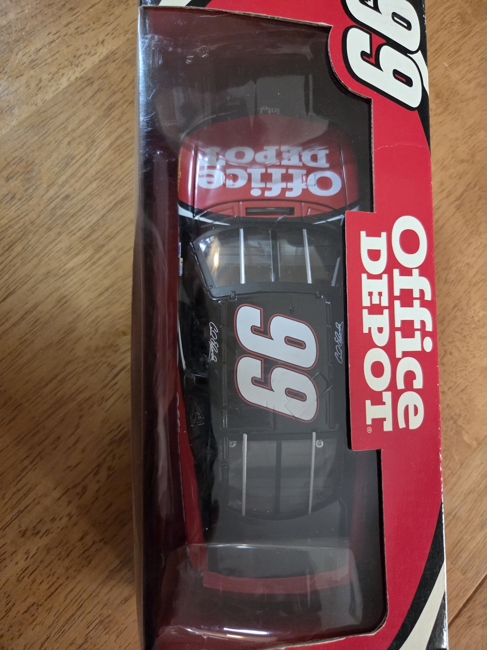 Red and Black #99 Collectible Race Car - Picture 3 of 6